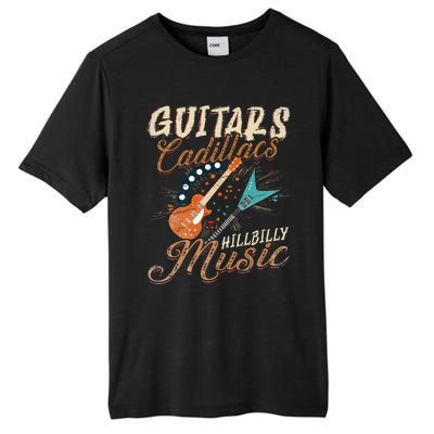 Guitars Cadillacs Hillbilly Music Country Songs And Music Tall Fusion ChromaSoft Performance T-Shirt