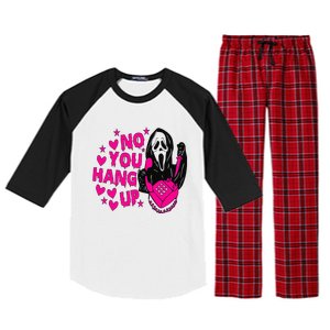 Ghost Calling Halloween Costume No You Hang Up Raglan Sleeve Pajama Set