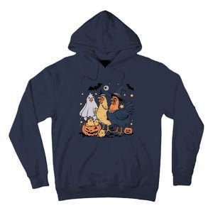 Ghost Chicken Halloween Tall Hoodie