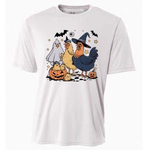 Ghost Chicken Halloween Cooling Performance Crew T-Shirt