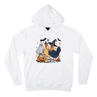 Ghost Chicken Halloween Hoodie