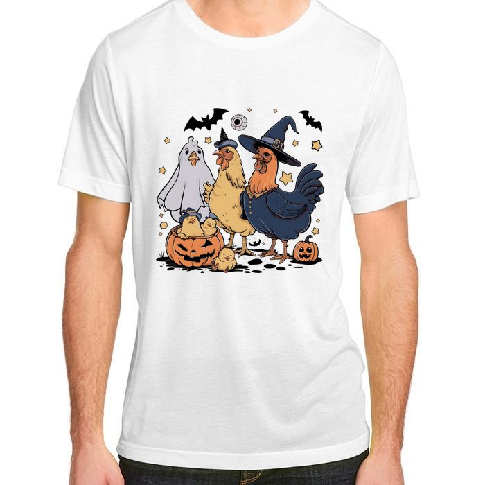 Ghost Chicken Halloween Adult ChromaSoft Performance T-Shirt