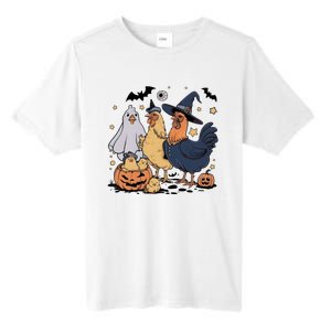 Ghost Chicken Halloween Tall Fusion ChromaSoft Performance T-Shirt