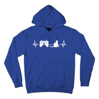 Gamer Cat Heartbeat Video Game Player Computer Games Cute Gift Hoodie