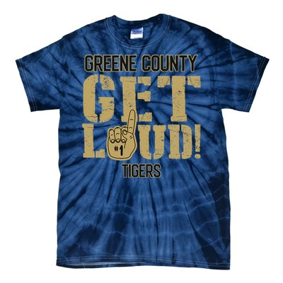 Greene County High School Get Loud Tigers Tie-Dye T-Shirt