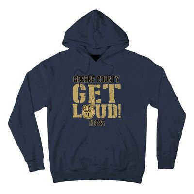 Greene County High School Get Loud Tigers Tall Hoodie