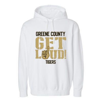 Greene County High School Get Loud Tigers Garment-Dyed Fleece Hoodie