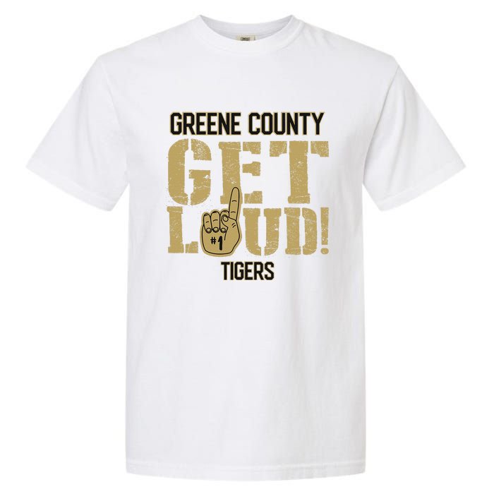 Greene County High School Get Loud Tigers Garment-Dyed Heavyweight T-Shirt