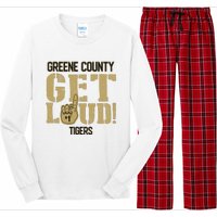 Greene County High School Get Loud Tigers Long Sleeve Pajama Set