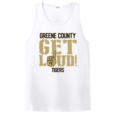 Greene County High School Get Loud Tigers PosiCharge Competitor Tank