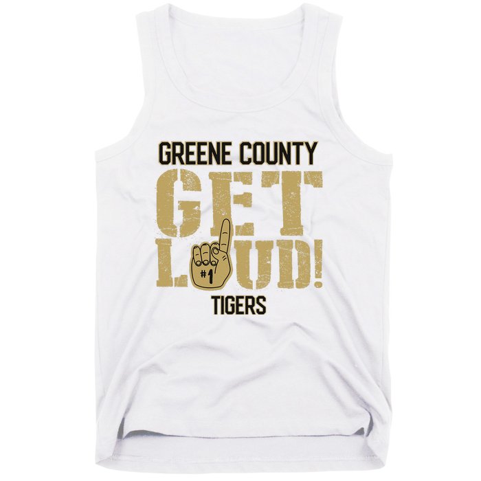 Greene County High School Get Loud Tigers Tank Top