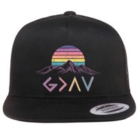 God Christian Is Greater Than The Highs And Lows Costume Flat Bill Trucker Hat