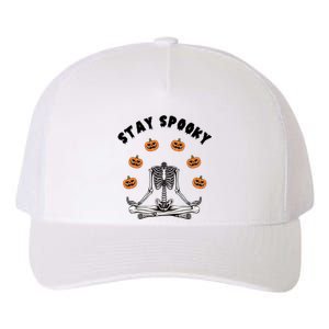 Ghos Creep It Real Cute Pumpkin Meaningful Gift Stay Spooky Cute Gift Yupoong Adult 5-Panel Trucker Hat