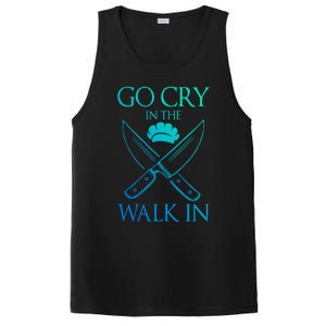 Go Cry In The Walk In Funny Chef Gift PosiCharge Competitor Tank