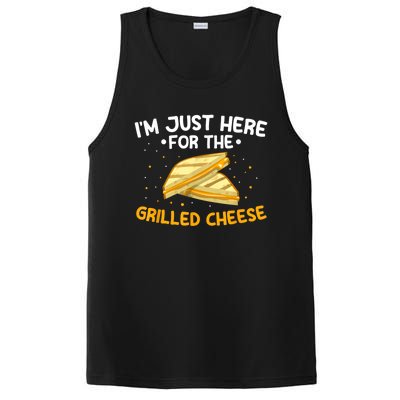 Grilled Cheese IM Just Here For The Grilled Cheese PosiCharge Competitor Tank