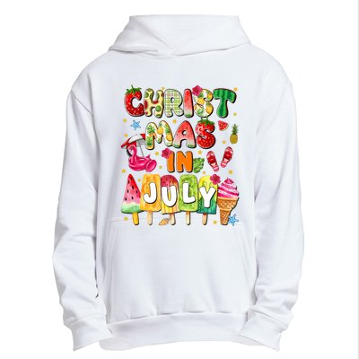 Groovy Christmas In July Summer Hawaii Urban Pullover Hoodie