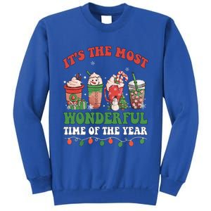 Groovy Christmas ItS The Most Wonderful Time Of The Year Cute Gift Sweatshirt