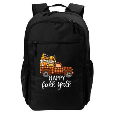 Gnomes Couple In Truck Pumpkin Spice Fall Yall Autumn Gnome Backpack