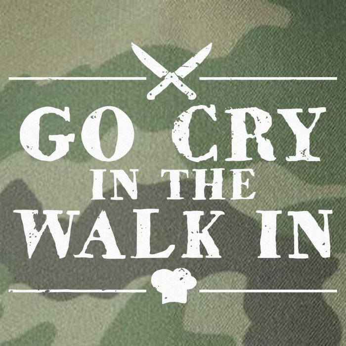 Go Cry In The Walk In Funny Chef Legacy Tie Dye Trucker Hat