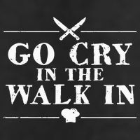 Go Cry In The Walk In Funny Chef 25L Jumbo Tote