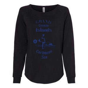 Grand Cayman Islands Womens California Wash Sweatshirt