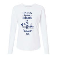 Grand Cayman Islands Womens Cotton Relaxed Long Sleeve T-Shirt