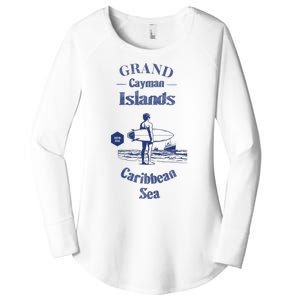 Grand Cayman Islands Women's Perfect Tri Tunic Long Sleeve Shirt