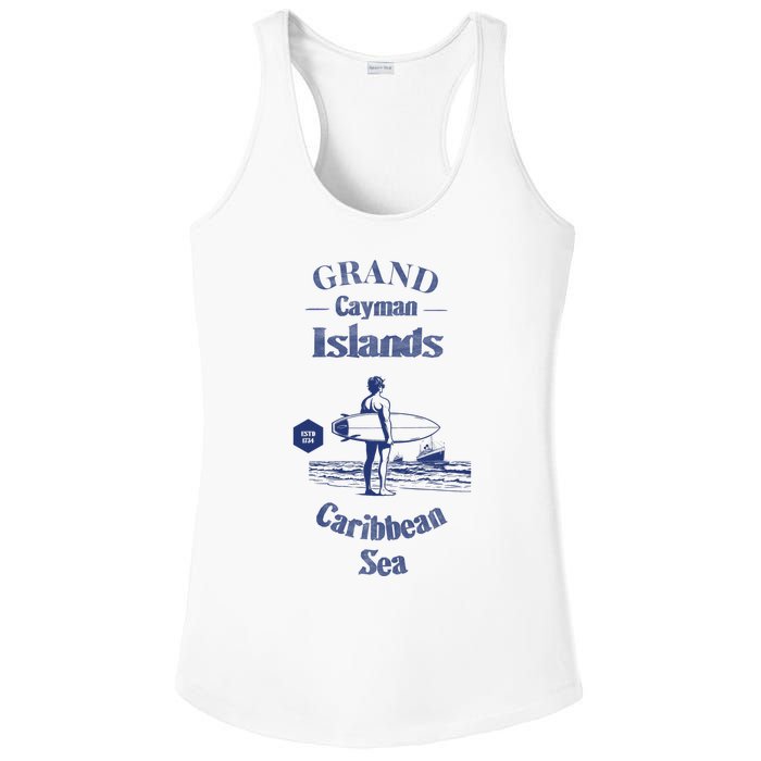 Grand Cayman Islands Ladies PosiCharge Competitor Racerback Tank