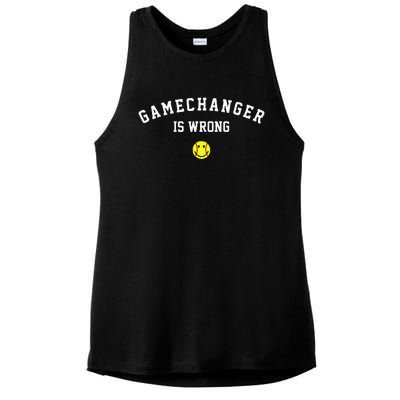 Game Changer Is Wrong Ladies PosiCharge Tri-Blend Wicking Tank