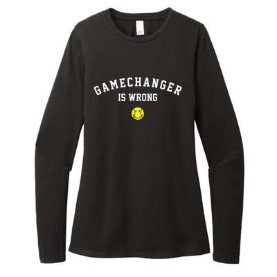 Game Changer Is Wrong Womens CVC Long Sleeve Shirt