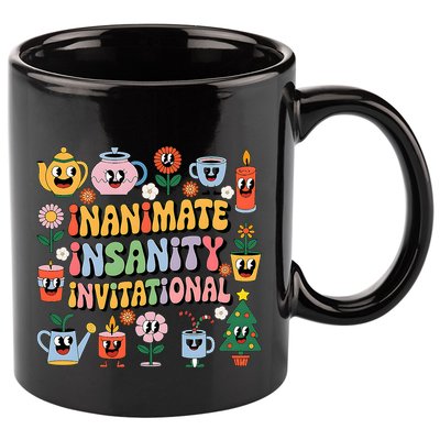 Groovy Creator Ink Inanimate Insanity 11oz C Handle Ceramic Mug