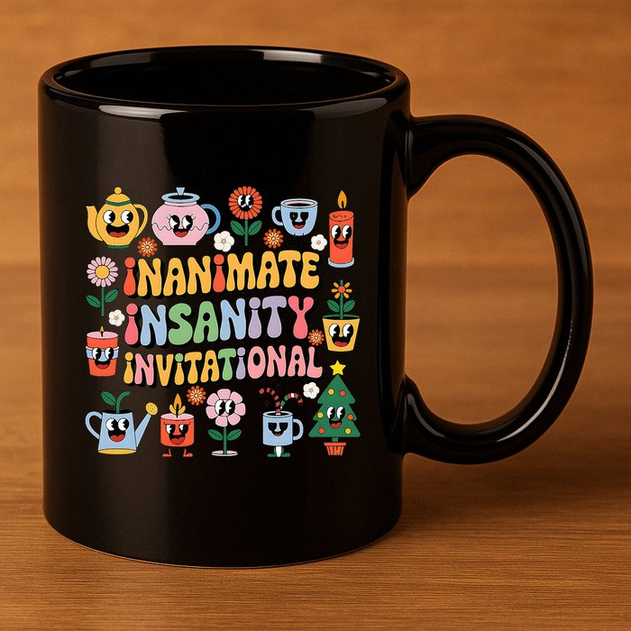 Groovy Creator Ink Inanimate Insanity 11oz C Handle Ceramic Mug