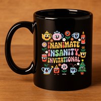 Groovy Creator Ink Inanimate Insanity 11oz C Handle Ceramic Mug