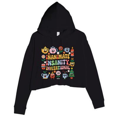 Groovy Creator Ink Inanimate Insanity Crop Fleece Hoodie