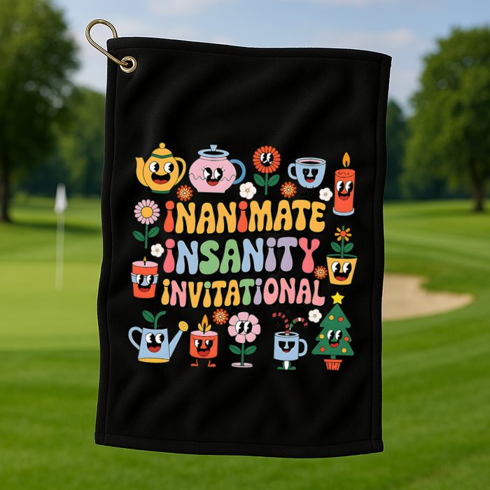 Groovy Creator Ink Inanimate Insanity Golf Towel