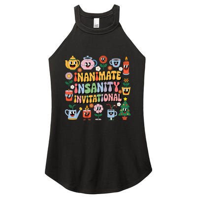 Groovy Creator Ink Inanimate Insanity Women's Perfect Tri Rocker Tank