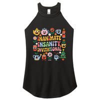 Groovy Creator Ink Inanimate Insanity Women's Perfect Tri Rocker Tank