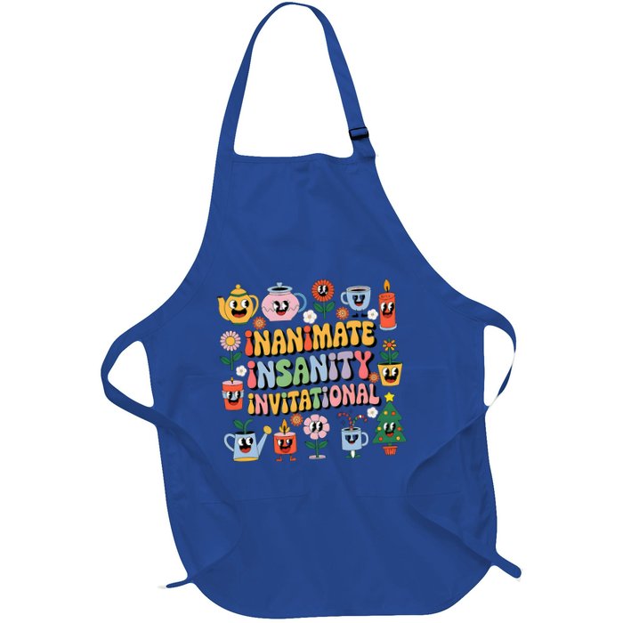 Groovy Creator Ink Inanimate Insanity Full-Length Apron With Pockets
