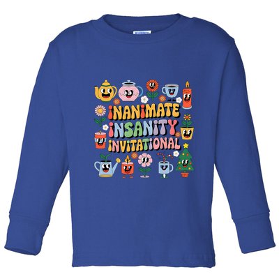Groovy Creator Ink Inanimate Insanity Toddler Long Sleeve Shirt