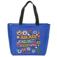 Groovy Creator Ink Inanimate Insanity Zip Tote Bag