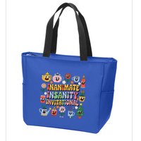 Groovy Creator Ink Inanimate Insanity Zip Tote Bag
