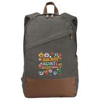 Groovy Creator Ink Inanimate Insanity Cotton Canvas Backpack