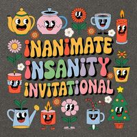 Groovy Creator Ink Inanimate Insanity Cotton Canvas Backpack