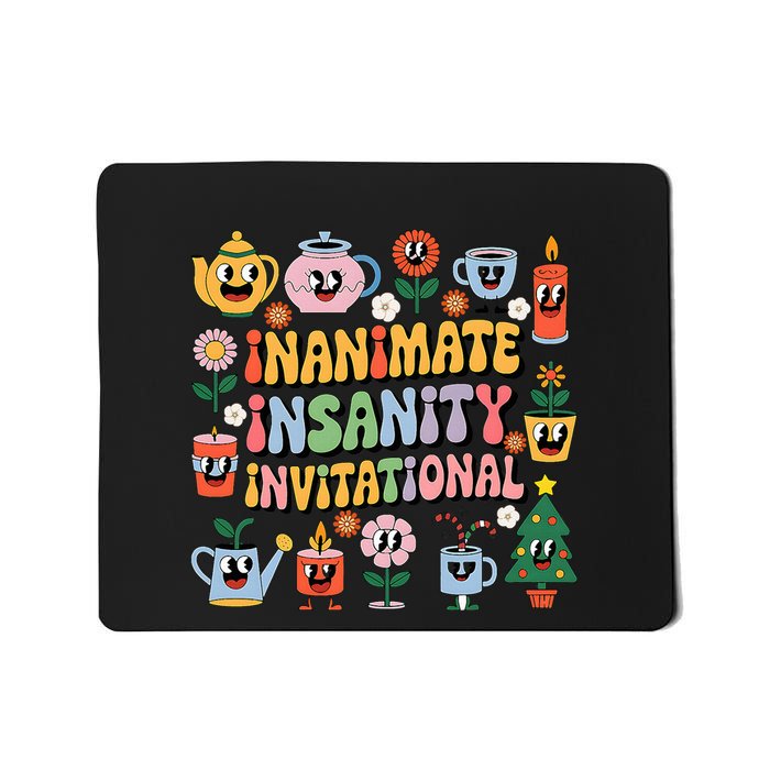 Groovy Creator Ink Inanimate Insanity Black And White Mousepad