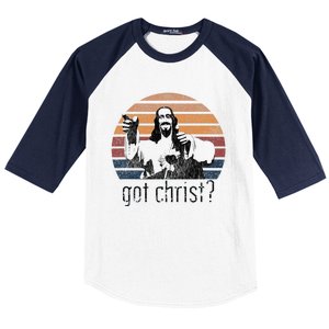 Got Christ Jesus Graphic Christian Funny Baseball Sleeve Shirt