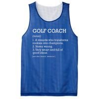 Golf Coach Job Definition Personalized Funny Golf Coach Gift Mesh Reversible Basketball Jersey Tank