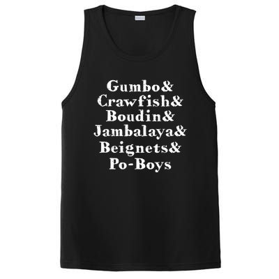 Gumbo Crawfish Jambalaya Louisiana Delicacy PosiCharge Competitor Tank