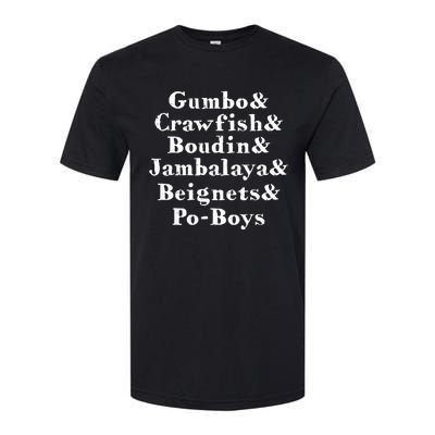 Gumbo Crawfish Jambalaya Louisiana Delicacy Softstyle CVC T-Shirt