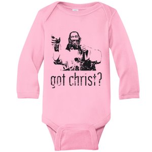 Got Christ Jesus Graphic Christian Baby Long Sleeve Bodysuit