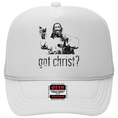 Got Christ Jesus Graphic Christian High Crown Mesh Back Trucker Hat